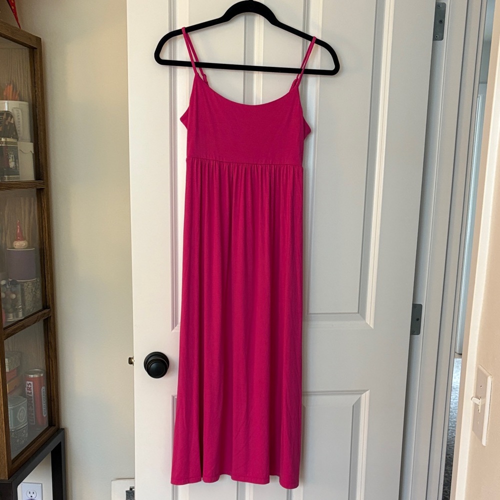 Old Navy Fuchsia Maxi Dress